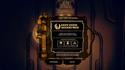 All Gent Pipe Upgrade Locations in Bendy and the Dark Revival